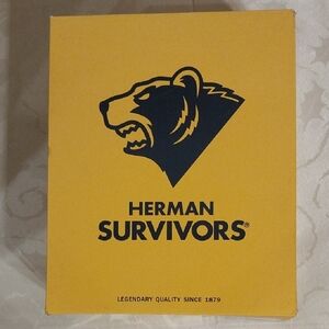 Herman Survivors NWT Men's Cassale Composite Toe Work Shoes Size 11M Black Blue